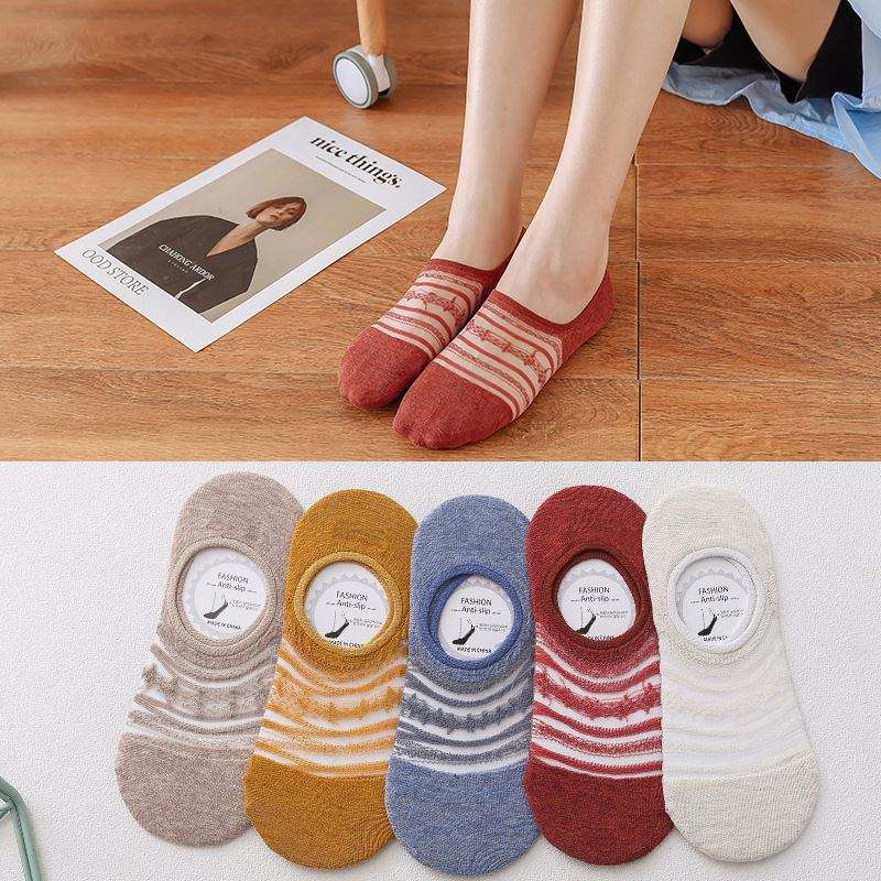 New Summer Womens Invisible Sock Thin Breathable Socks.jpg